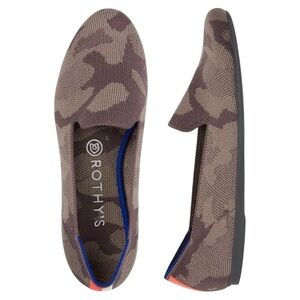 Rothy's The Loafer Retired in Mink Camouflage Pattern Size 7